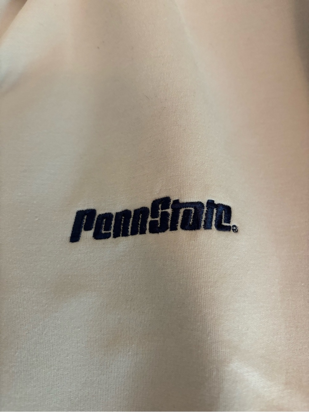 Nike Cream Women's Quarter-Zip Pullover - Picture 5 of 5